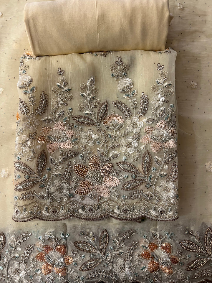 DESIGNER UNSTITCHED DRESS MATERIAL - BTMG03