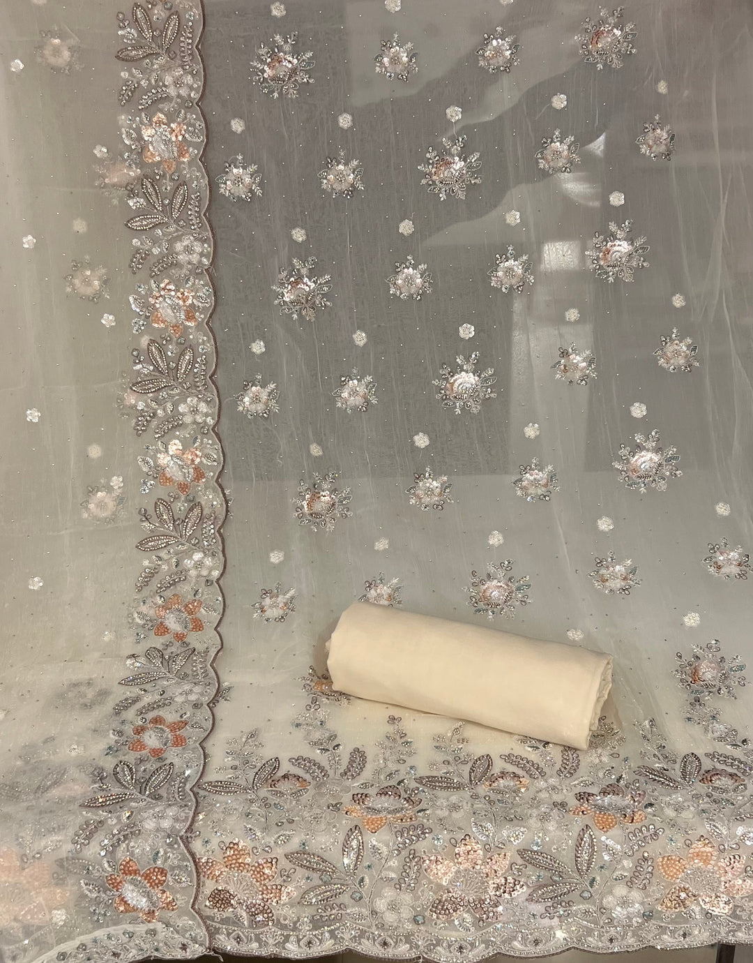 DESIGNER UNSTITCHED DRESS MATERIAL - BTMG03