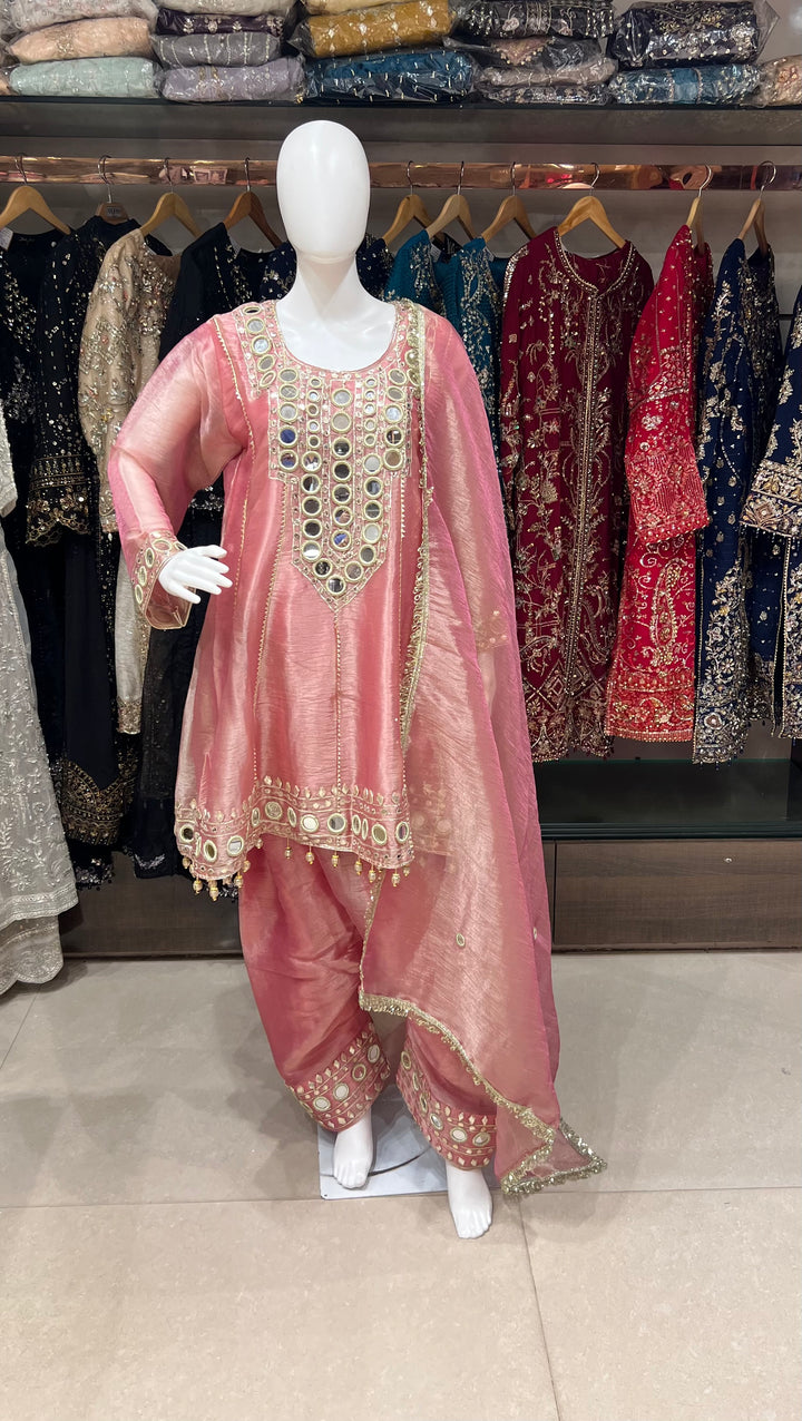 WORK DESIGNER MIRROR WORK SUIT - IKGN02