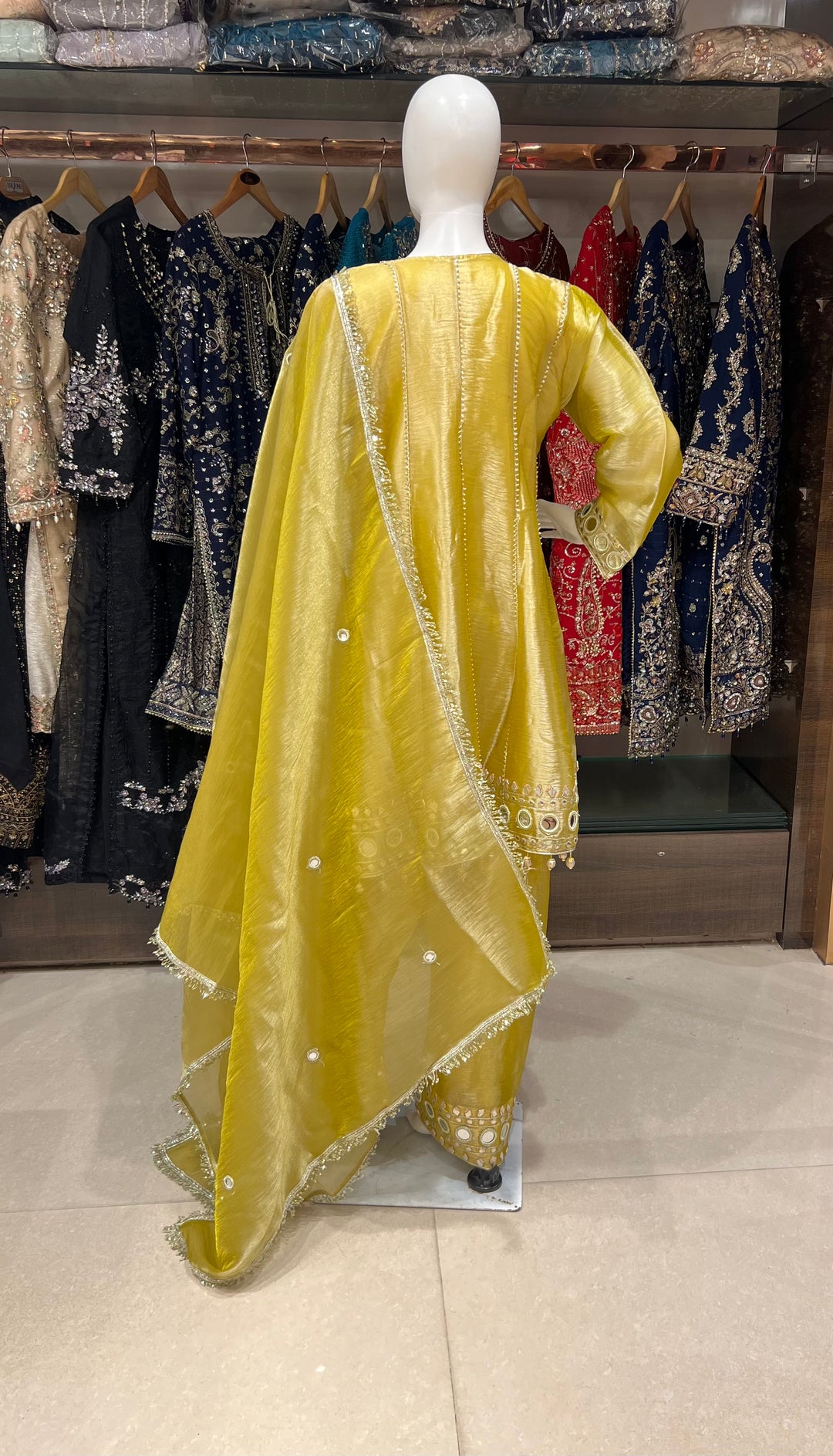 WORK DESIGNER MIRROR WORK SUIT - IKGN02