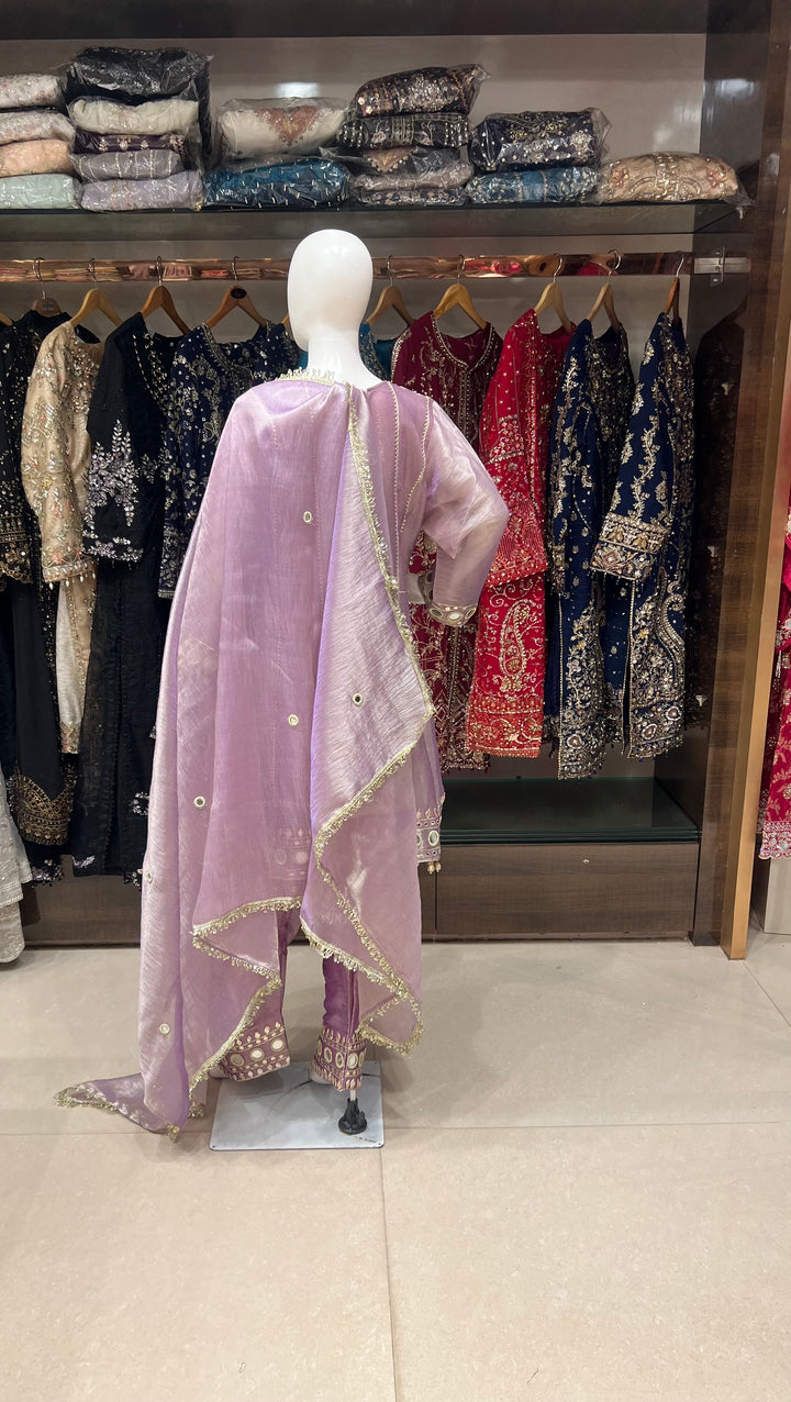 WORK DESIGNER MIRROR WORK SUIT - IKGN02