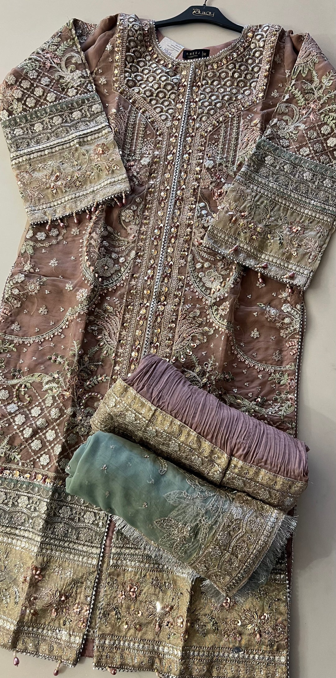 PAKISTANI AREEJ DESIGNER SUIT - EJ01