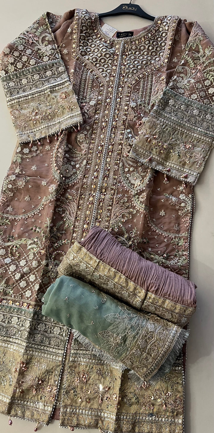 PAKISTANI AREEJ DESIGNER SUIT - EJ01