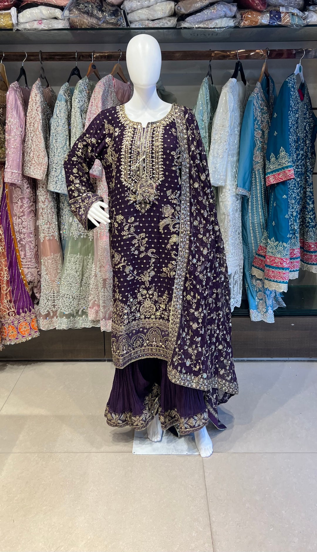 PAKISTANI AREEJ DESIGNER SUIT - EJ01