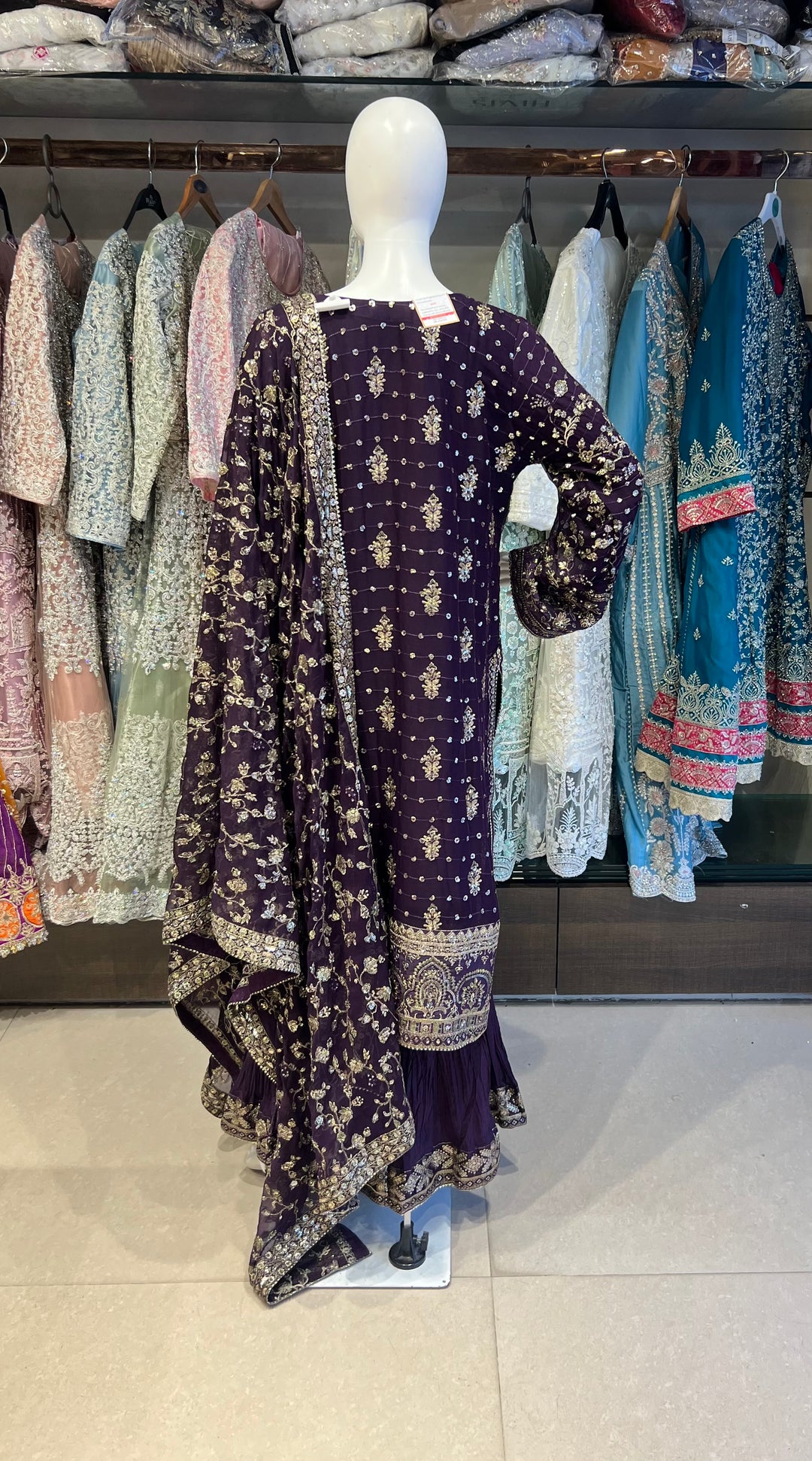 PAKISTANI AREEJ DESIGNER SUIT - EJ01