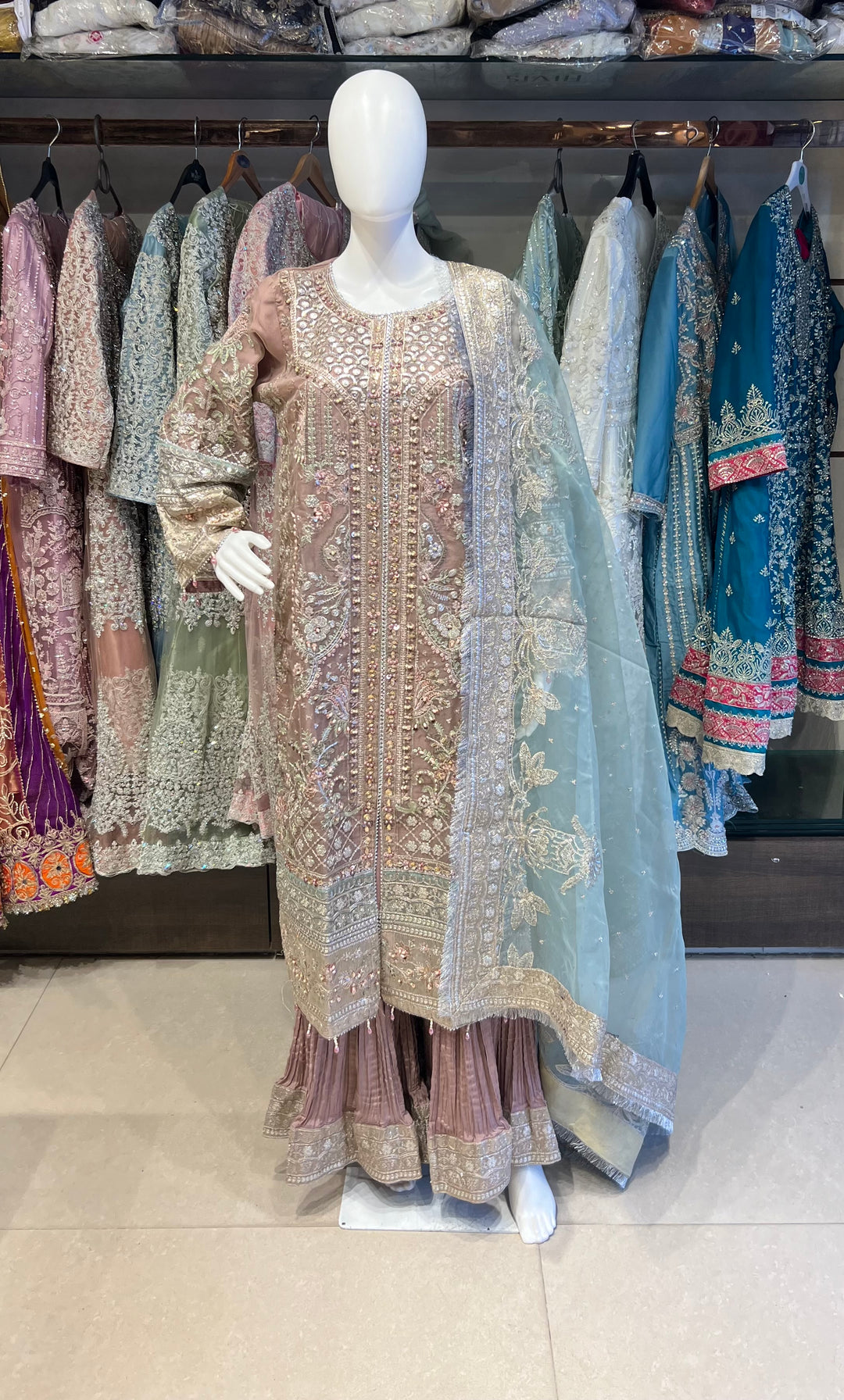 PAKISTANI AREEJ DESIGNER SUIT - EJ01