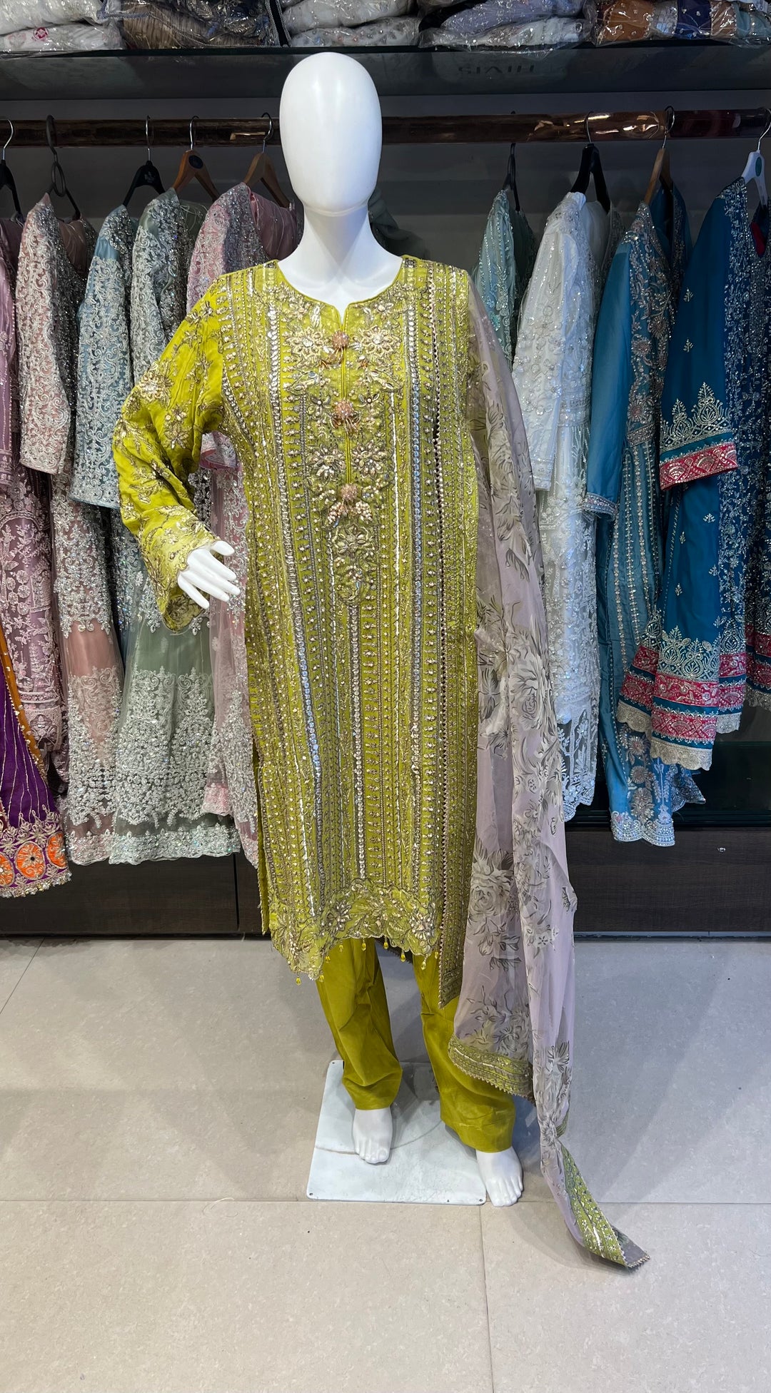 PAKISTANI AREEJ DESIGNER SUIT - EJ01