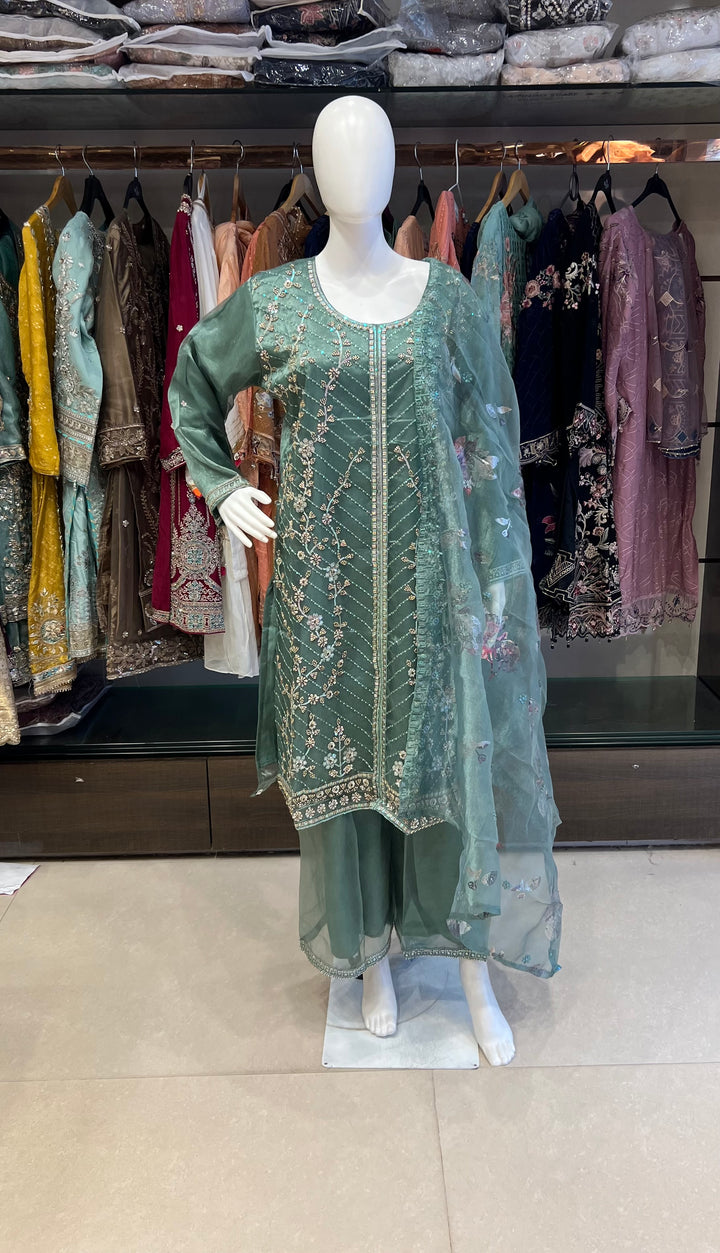 WARDAH EXCLUSIVE DESIGNER OCCASION WEAR SUIT - SBC06