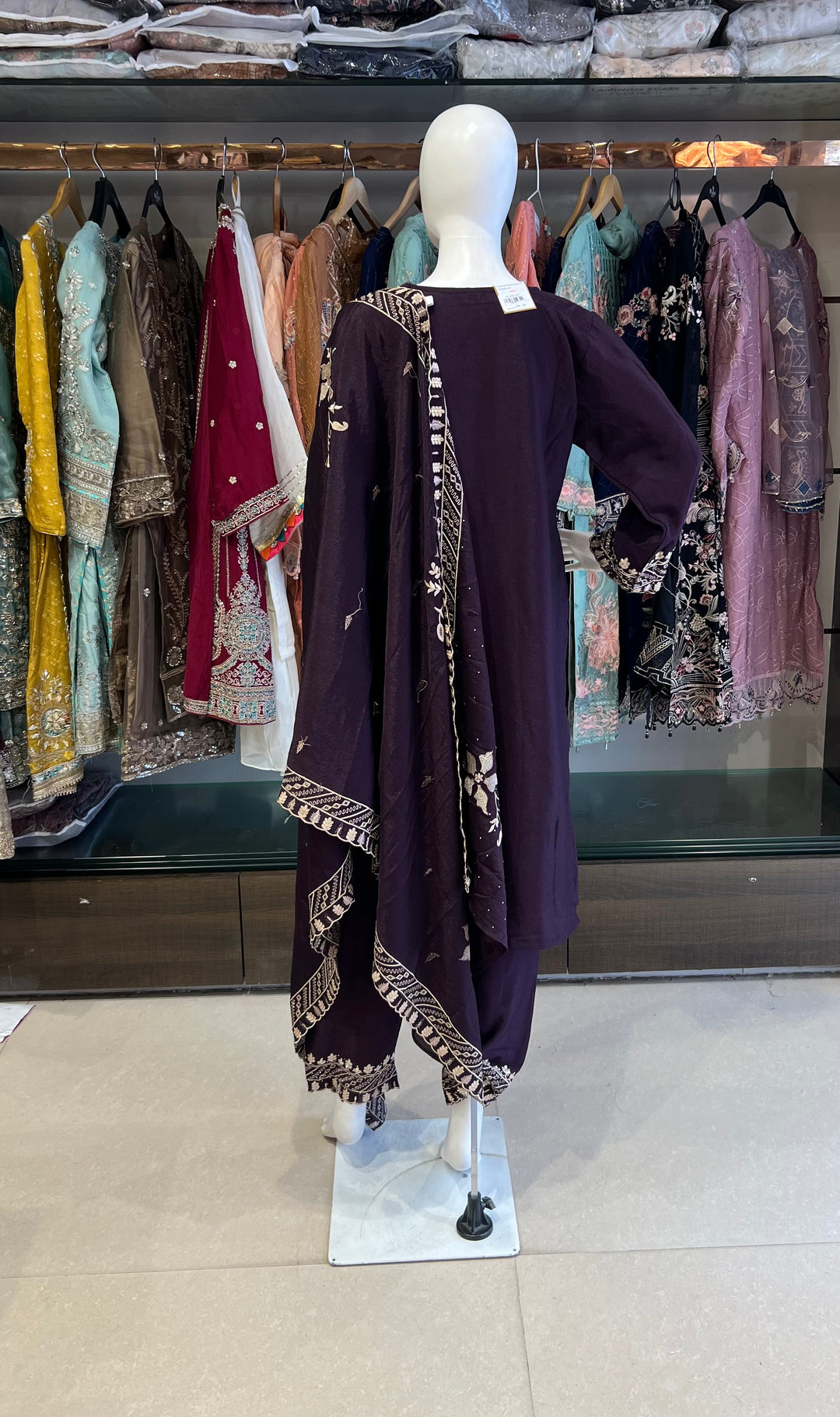 NAAZ EID SPECIAL DESIGNER ETHNIC SUIT - SBC011