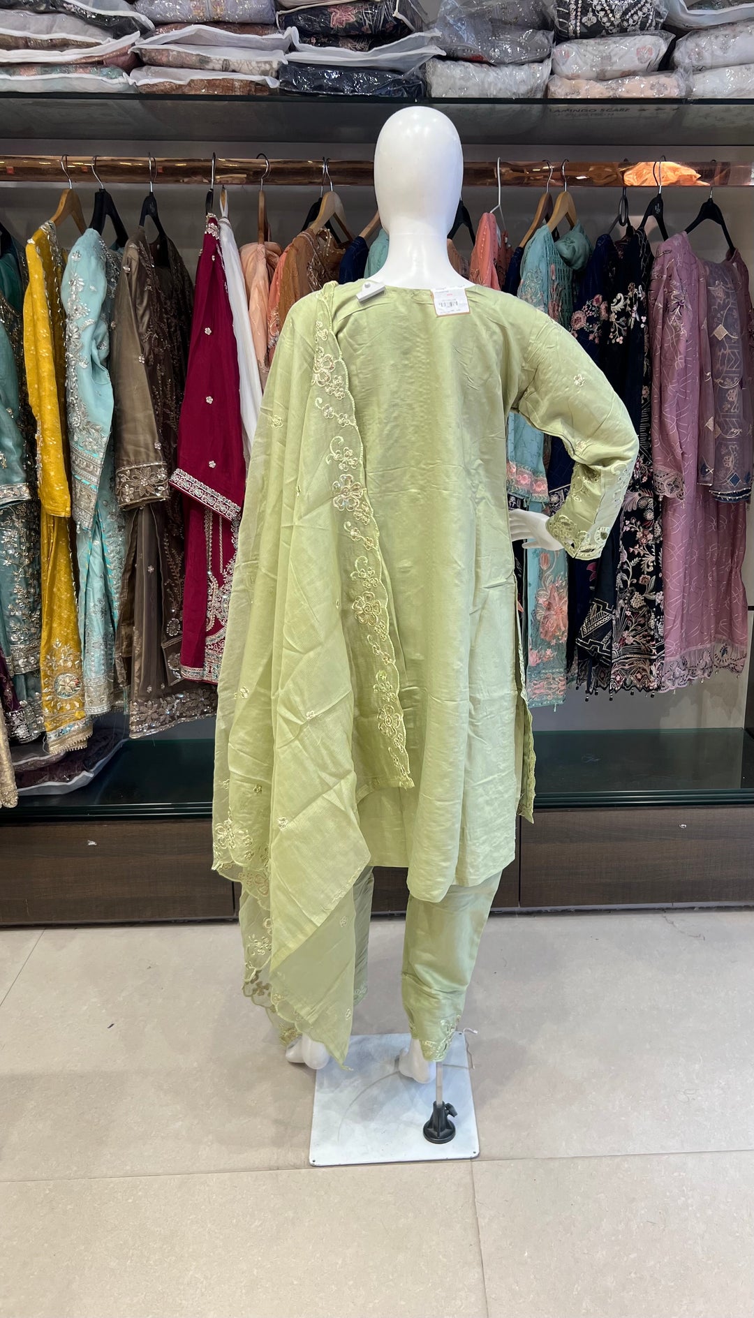 YUSRA EXCLUSIVE DESIGNER OCCASION WEAR SUIT - SBC05