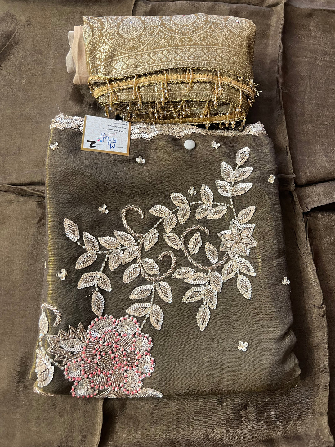KUSHI DESIGNER UNSTITCHED DRESS MATERIAL-MAMT02
