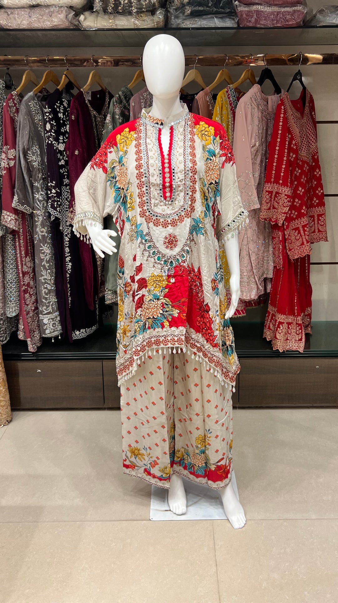 WORK DESIGNER SUIT- IKRJ02/RED