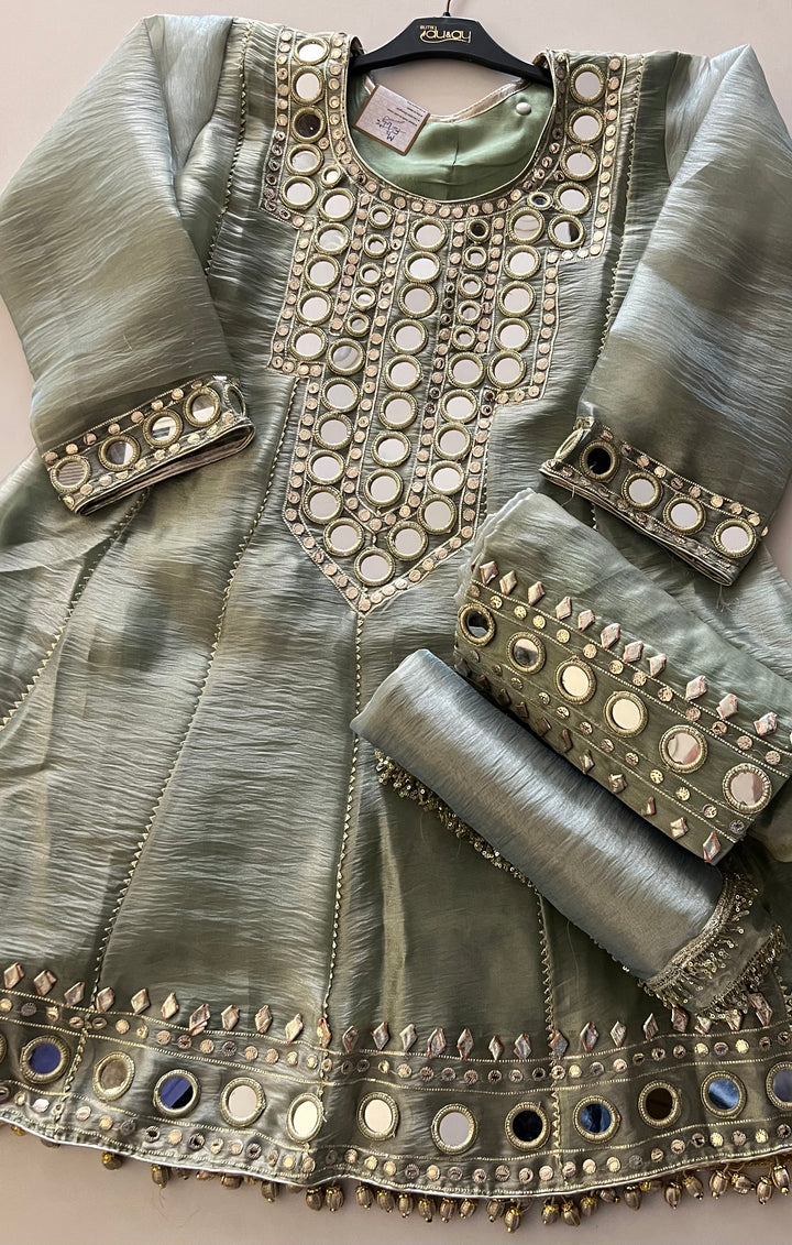 WORK DESIGNER MIRROR WORK SUIT - IKGN02