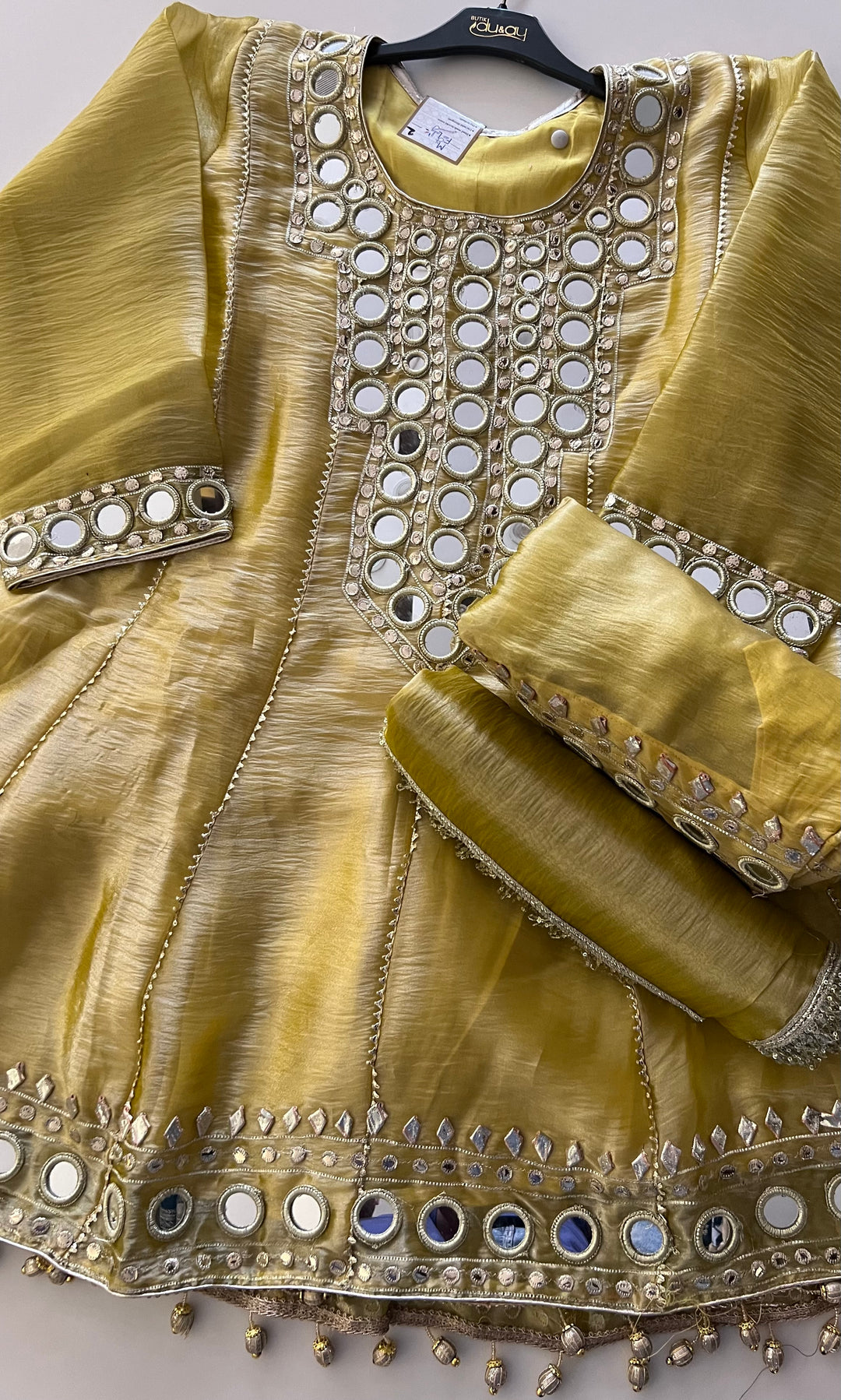 WORK DESIGNER MIRROR WORK SUIT - IKGN02