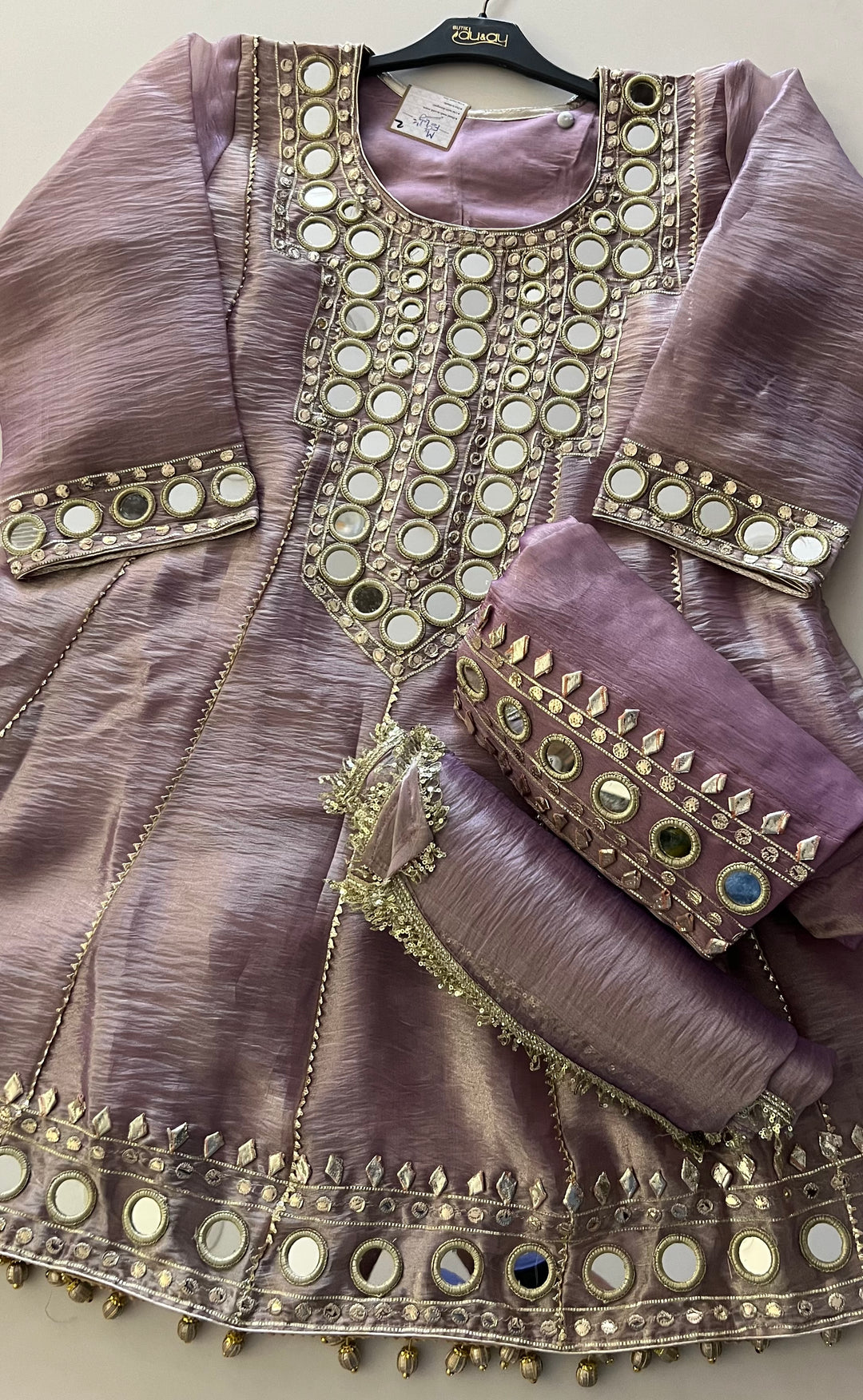 WORK DESIGNER MIRROR WORK SUIT - IKGN02