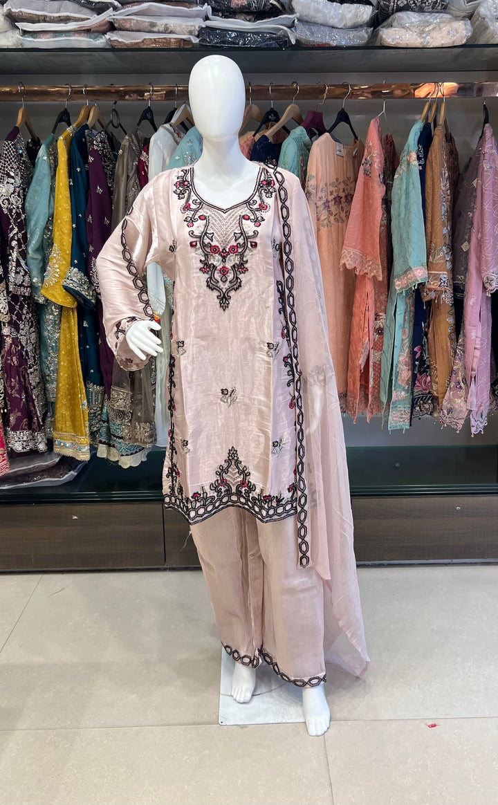 HAWA PREMIUM OCCASION WEAR DESIGNER  SUIT - NIKF07