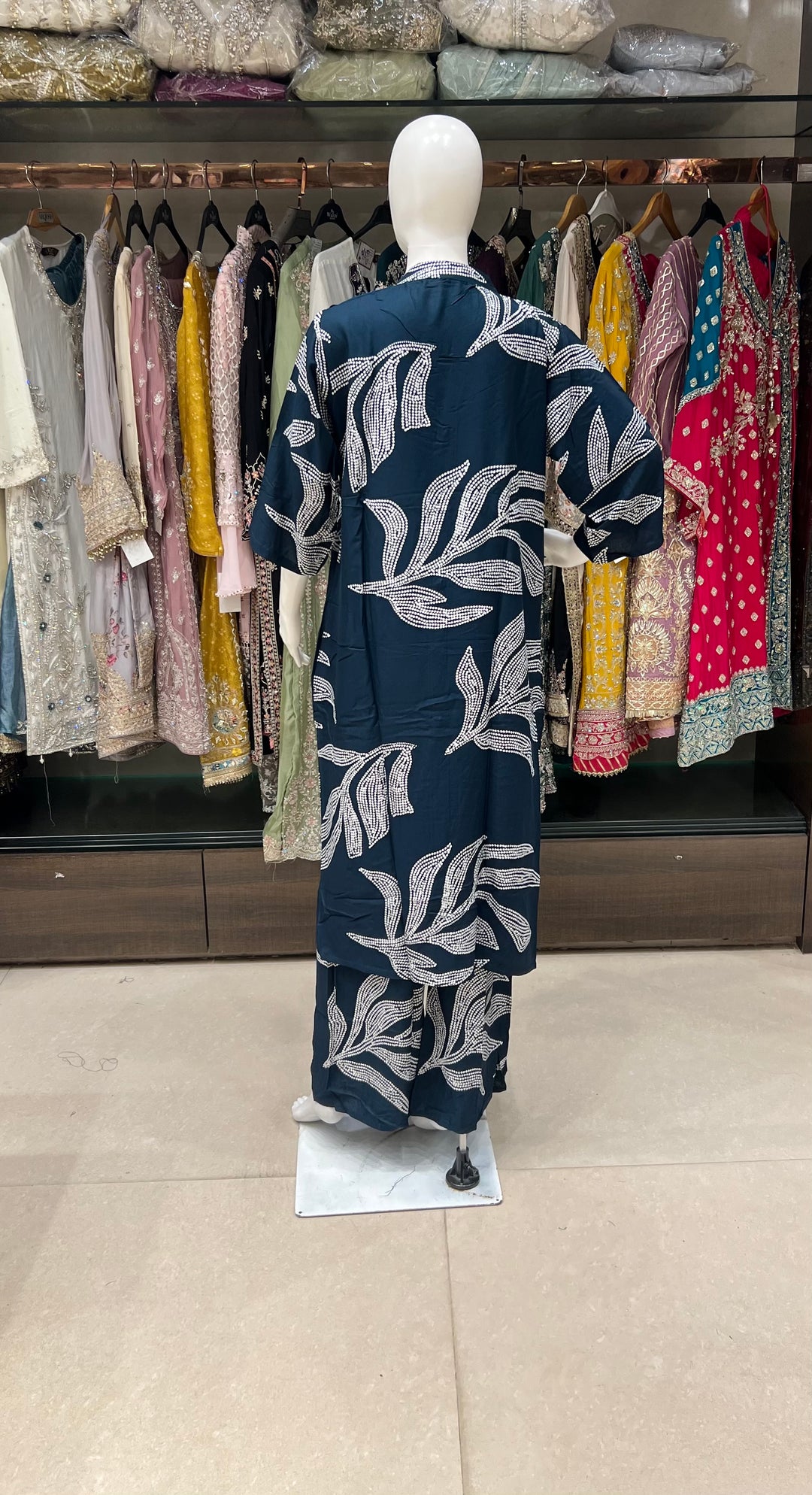 DESIGNER CO-ORD SET {PLUS SIZE 3,4,5 XL} - IKMH03