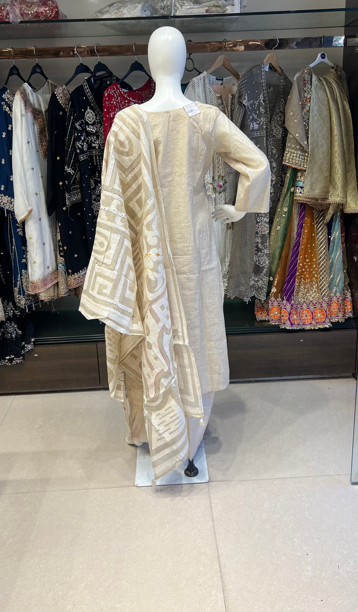 EMBROIDERY WORK DESIGNER SUIT - IKFW07