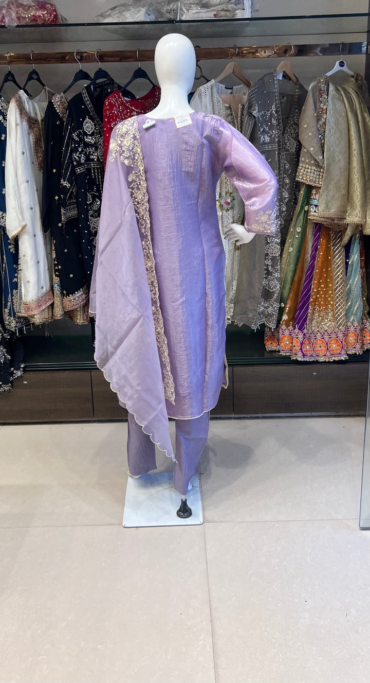 ZARDOSI WORK DESIGNER SUIT - IKFH06