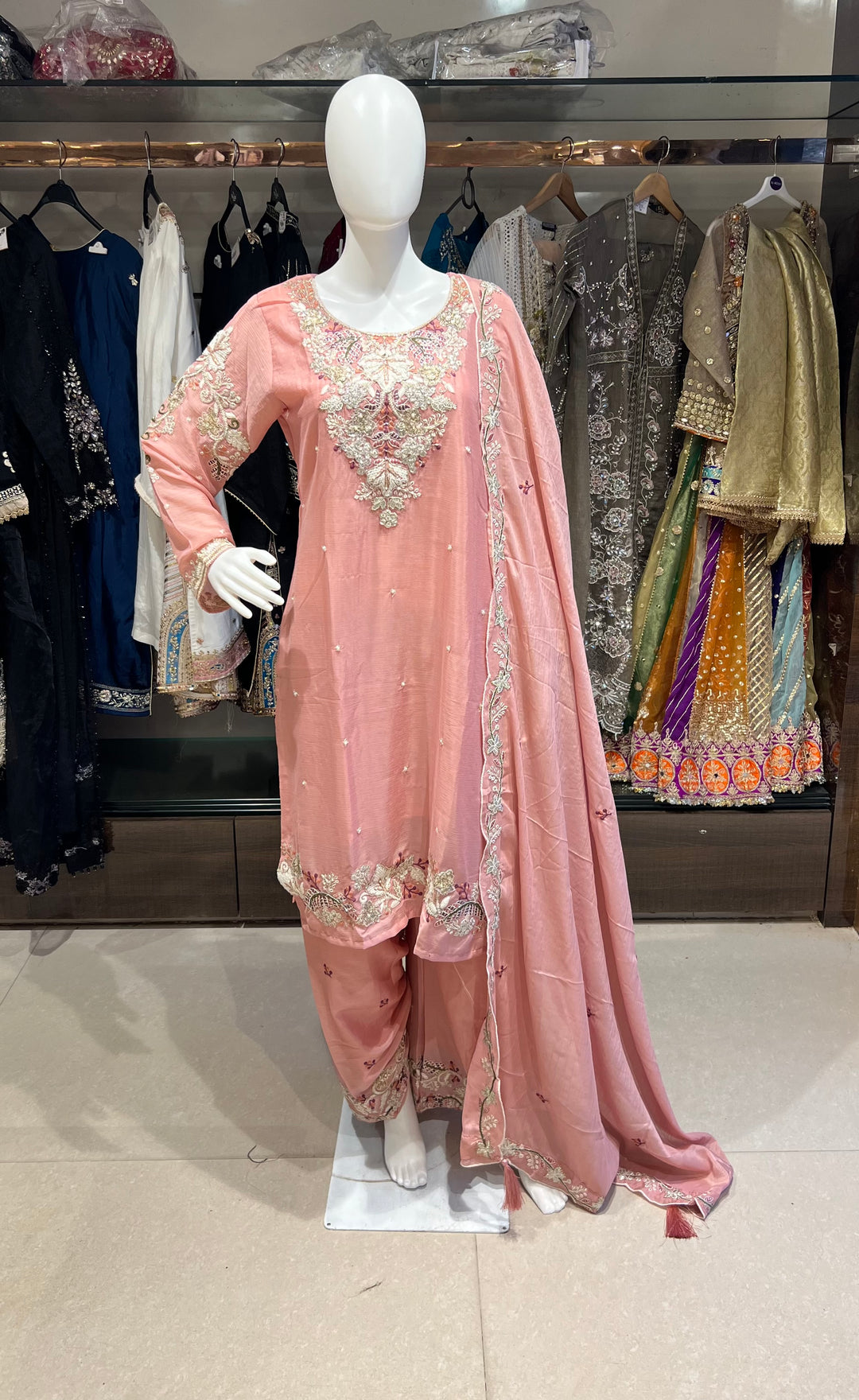 EMBROIDARY WORK DESIGNER SUIT - IKFX04