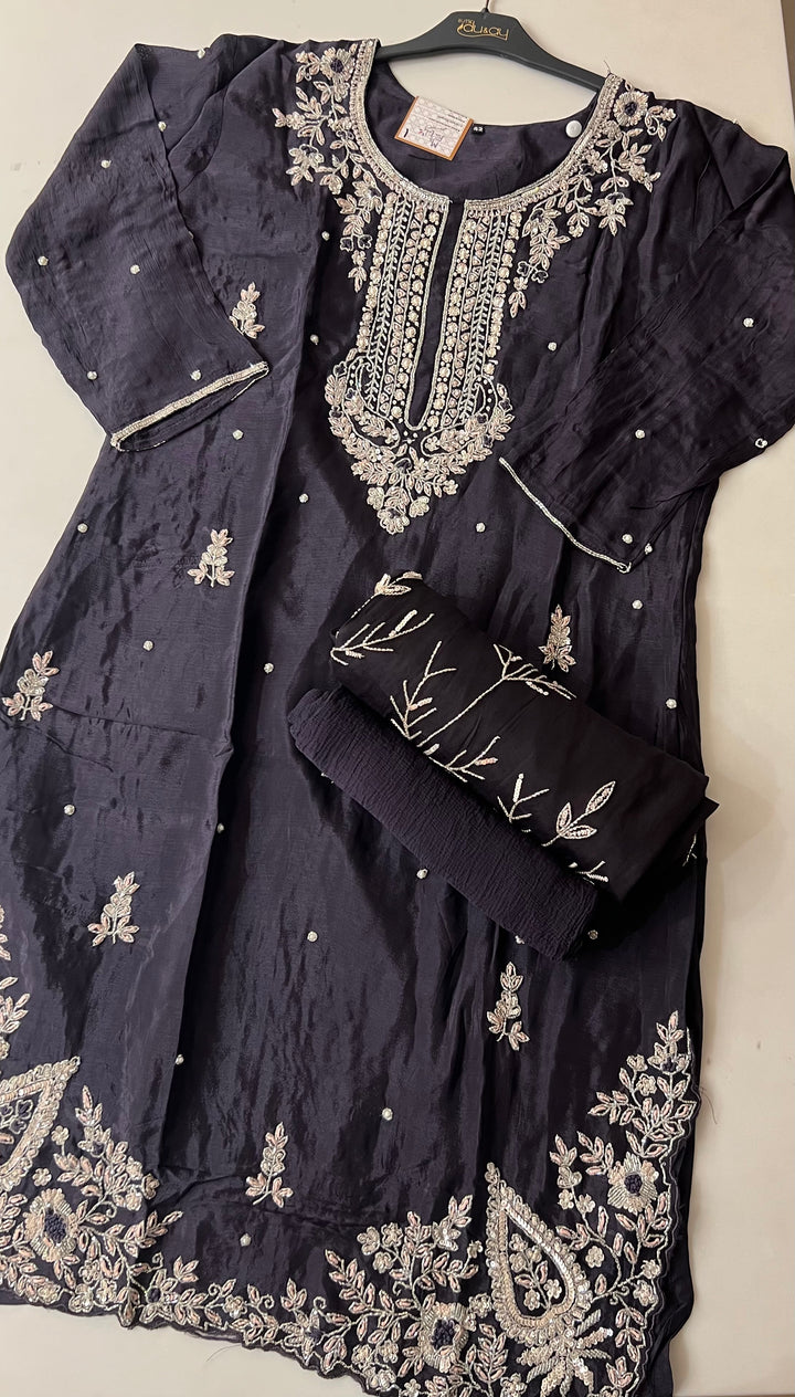 EMBROIDARY WORK DESIGNER SUIT - IKFX01