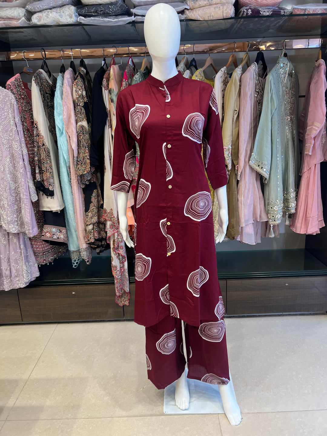 ELITE FESTIVE DESIGNER CO-ORD SUIT - IKNZ01