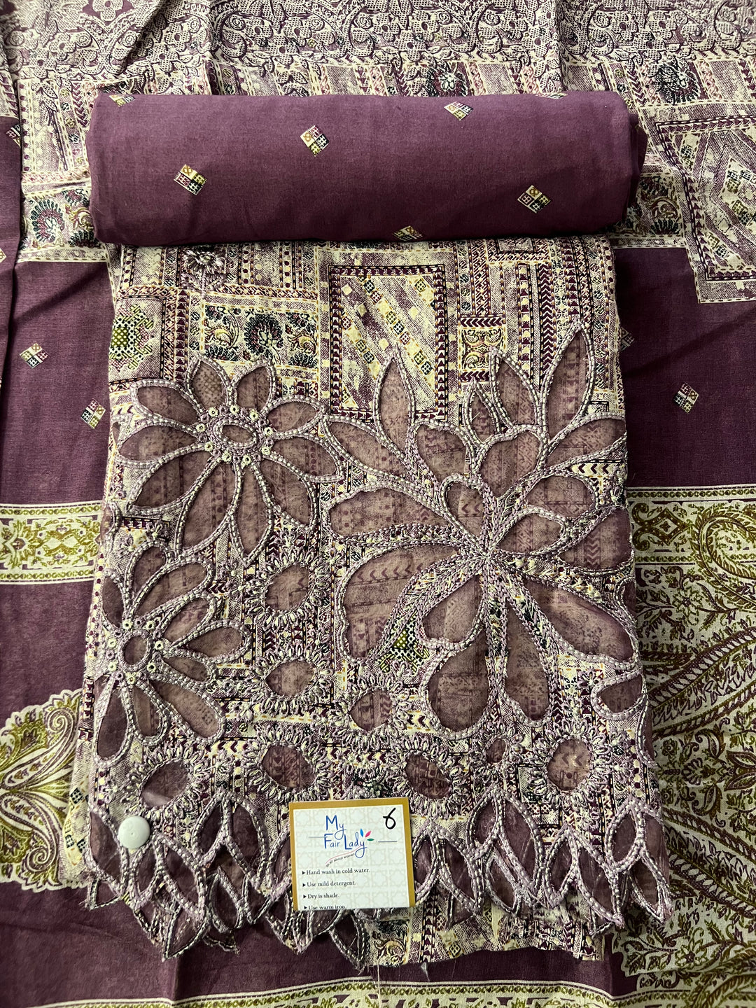 DESIGNER UNSTITCHED DRESS MATERIAL-IKIJ06