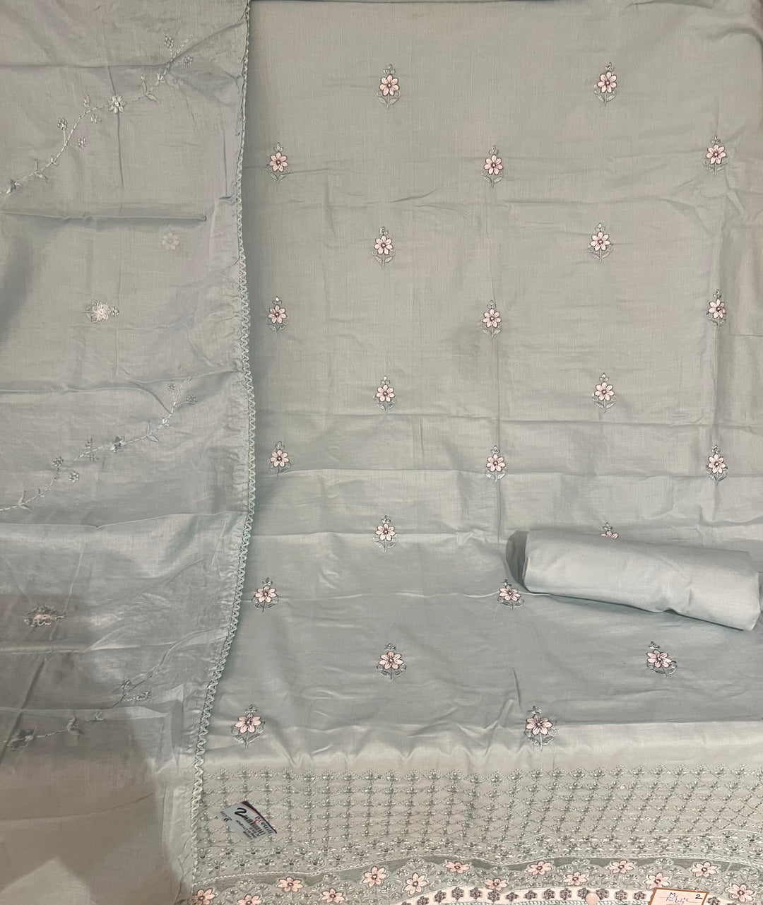 DESIGNER UNSTITCHED DRESS MATERIAL-IKIJ02