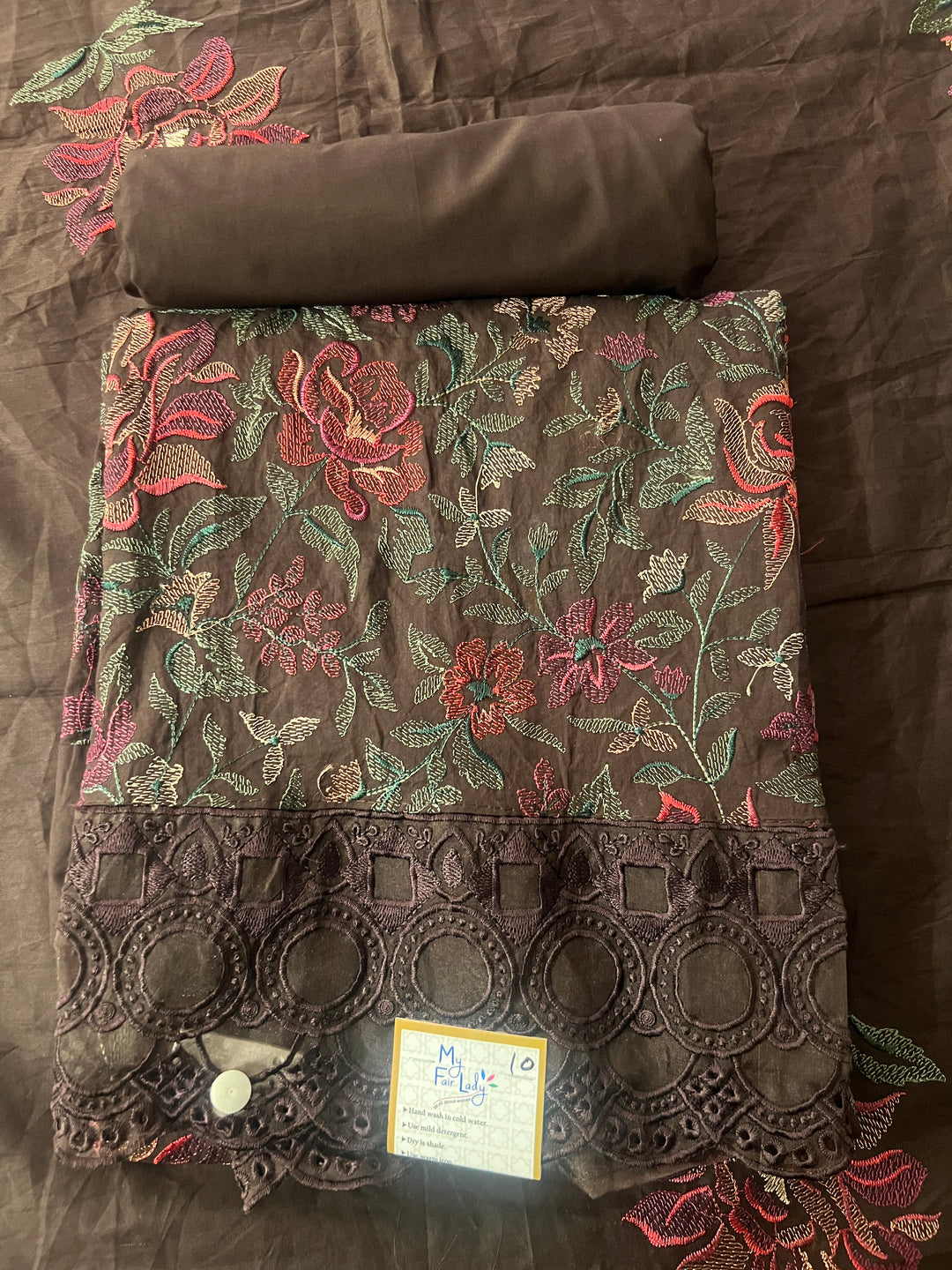 DESIGNER UNSTITCHED DRESS MATERIAL-IKIJ10