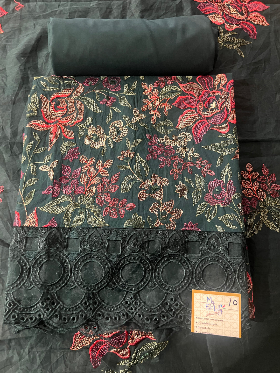 DESIGNER UNSTITCHED DRESS MATERIAL-IKIJ10