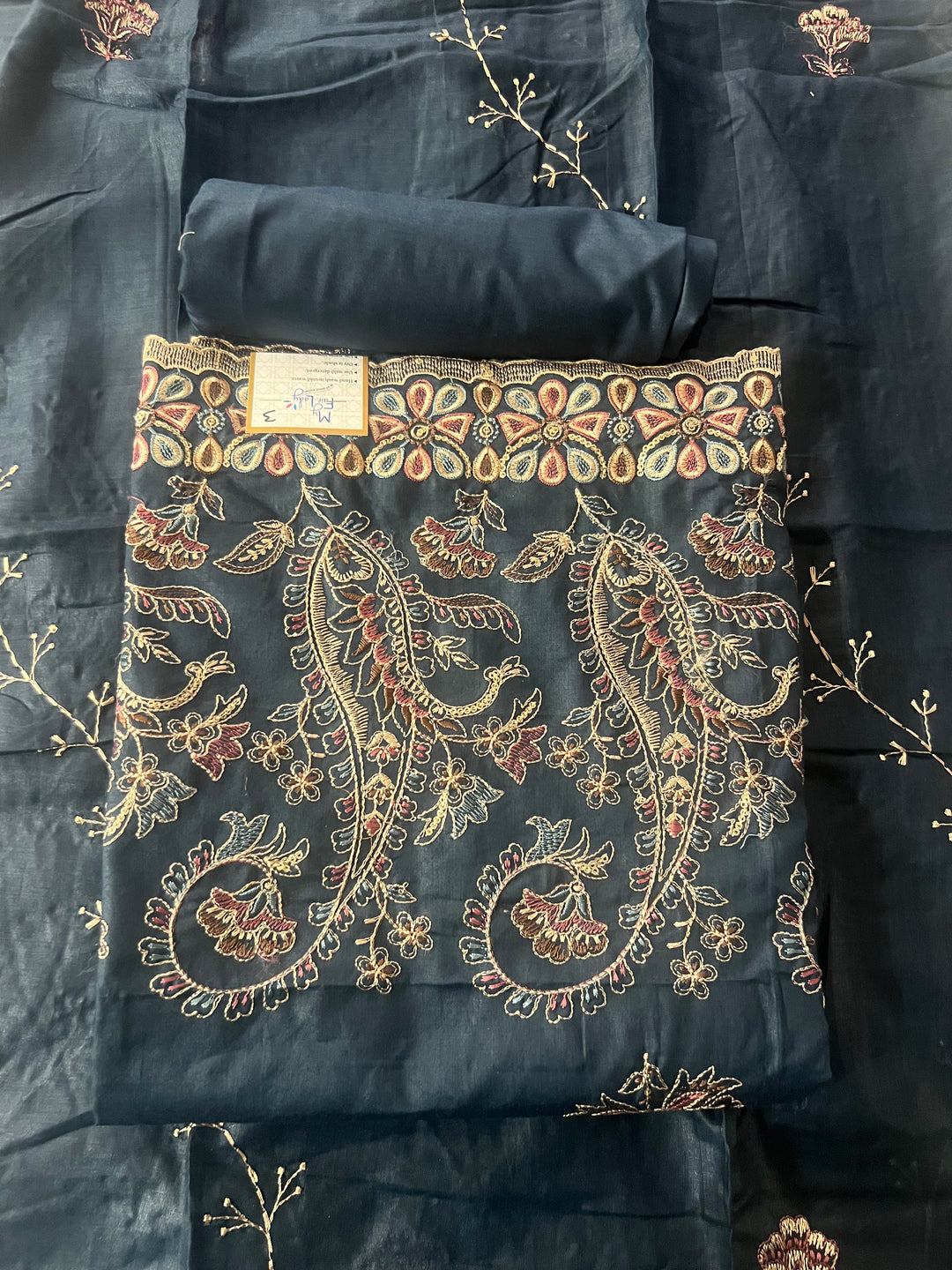 DESIGNER UNSTITCHED DRESS MATERIAL-IKIJ03