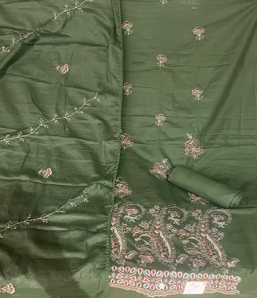DESIGNER UNSTITCHED DRESS MATERIAL-IKIJ03