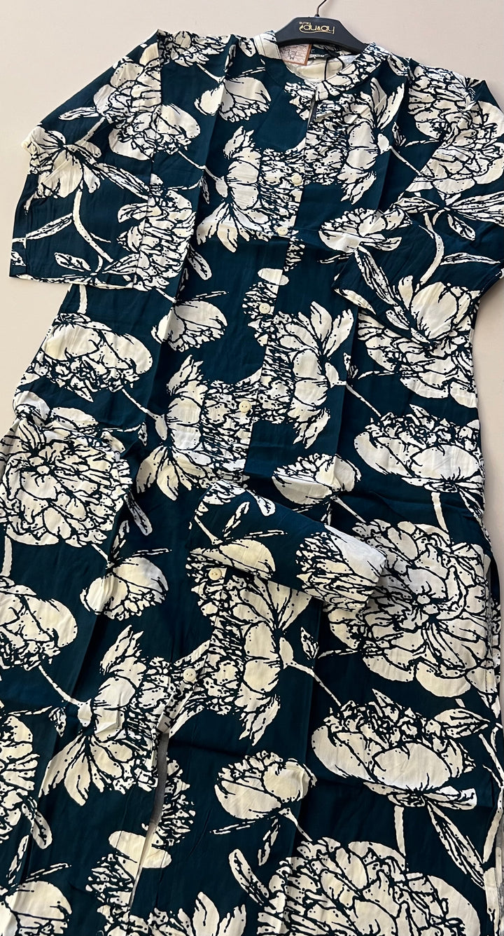 RAYON PRINTED COORD SET - IKAG01