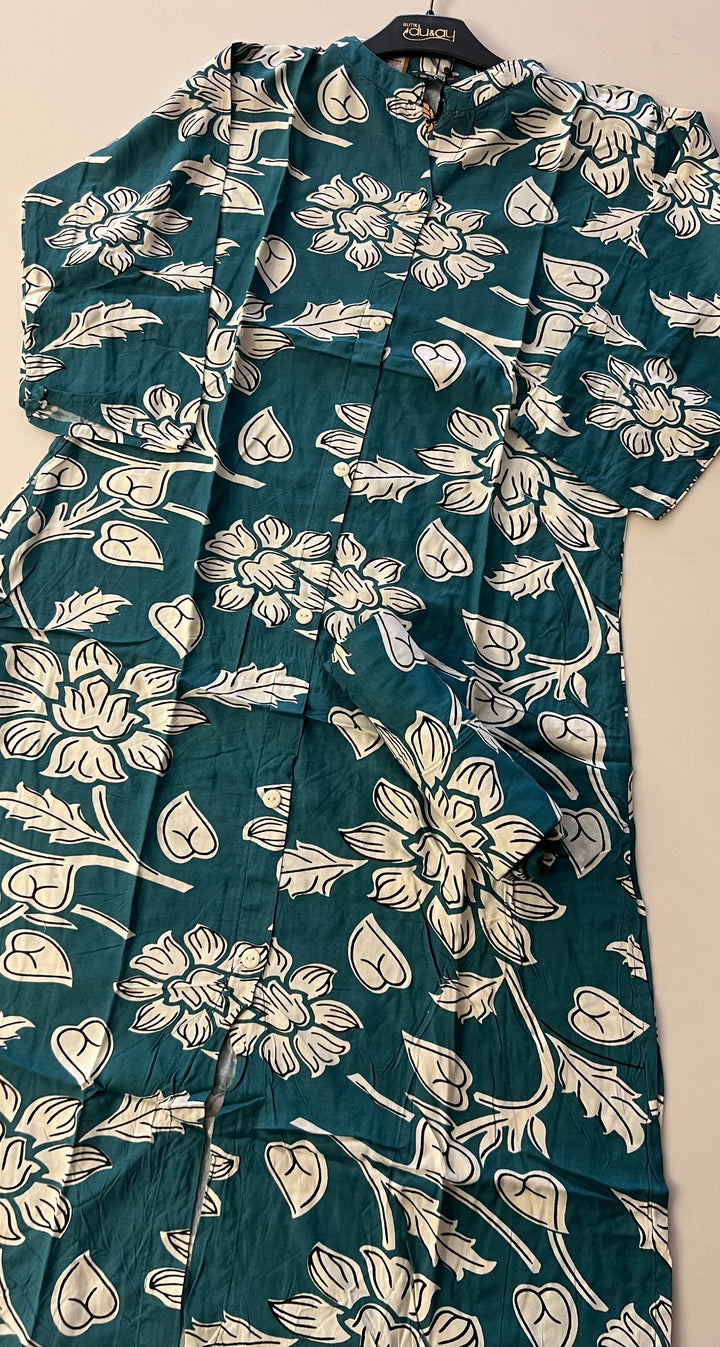 RAYON PRINTED COORD SET - IKAG01