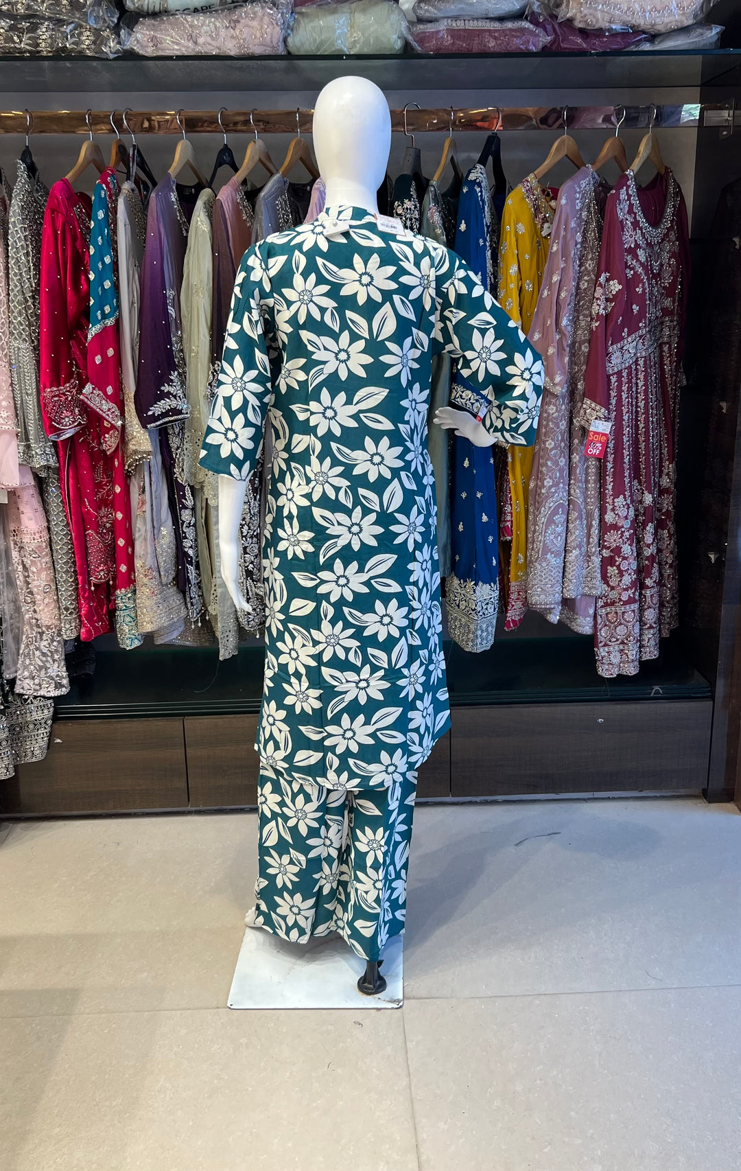 RAYON PRINTED COORD SET - IKAG01