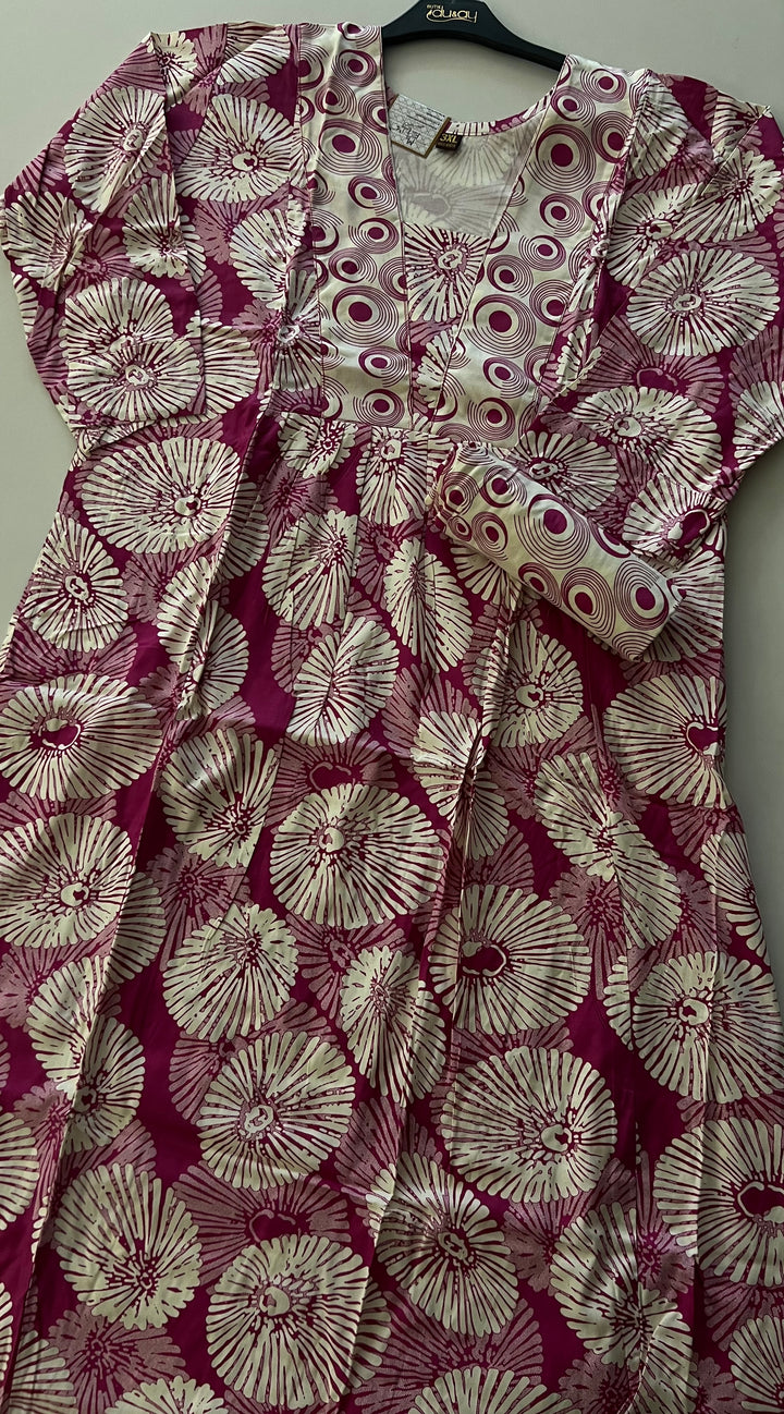 RAYON PRINTED COORD SET - IKHK05