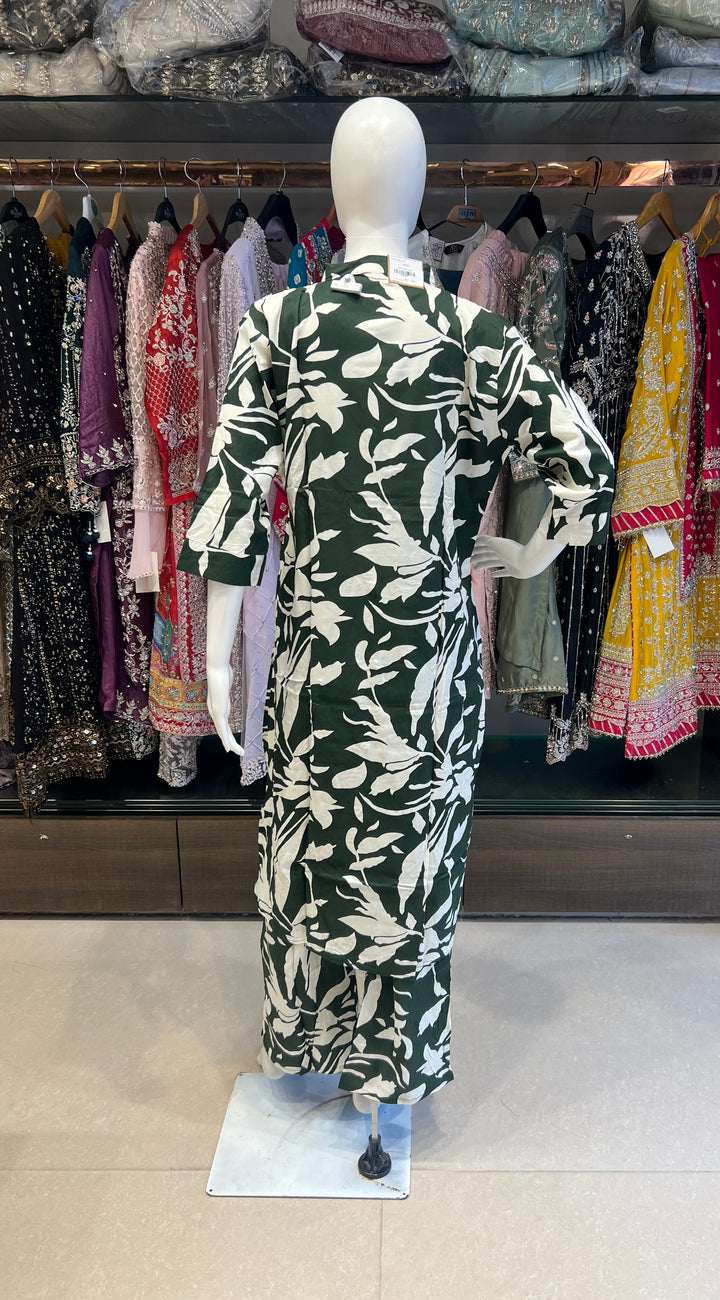 RAYON PRINTED COORD SET - IKHK02