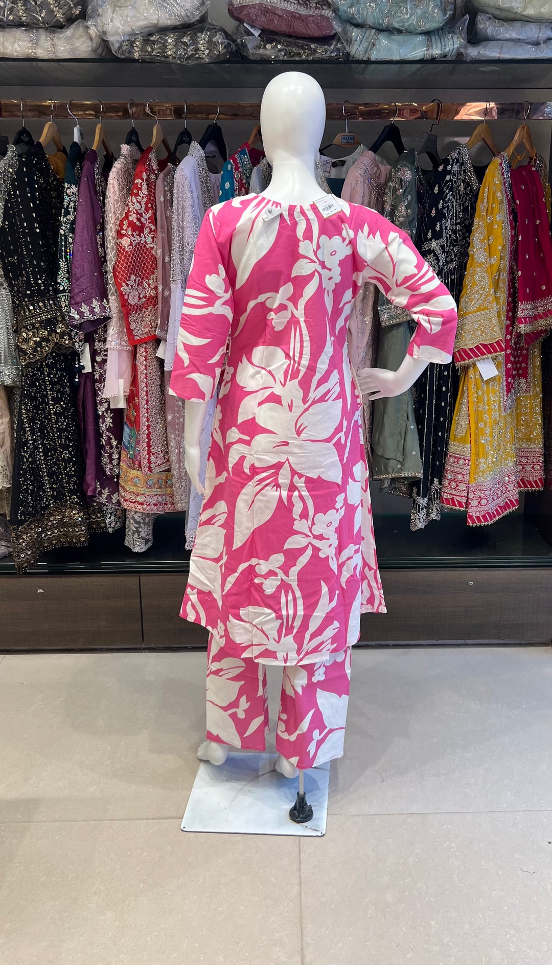 RAYON PRINTED COORD SET - IKHK02