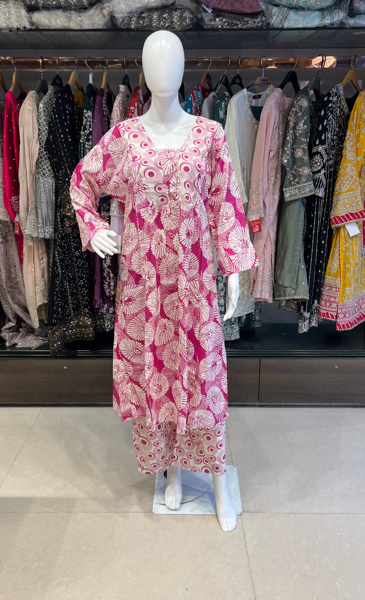 RAYON PRINTED COORD SET - IKHK05