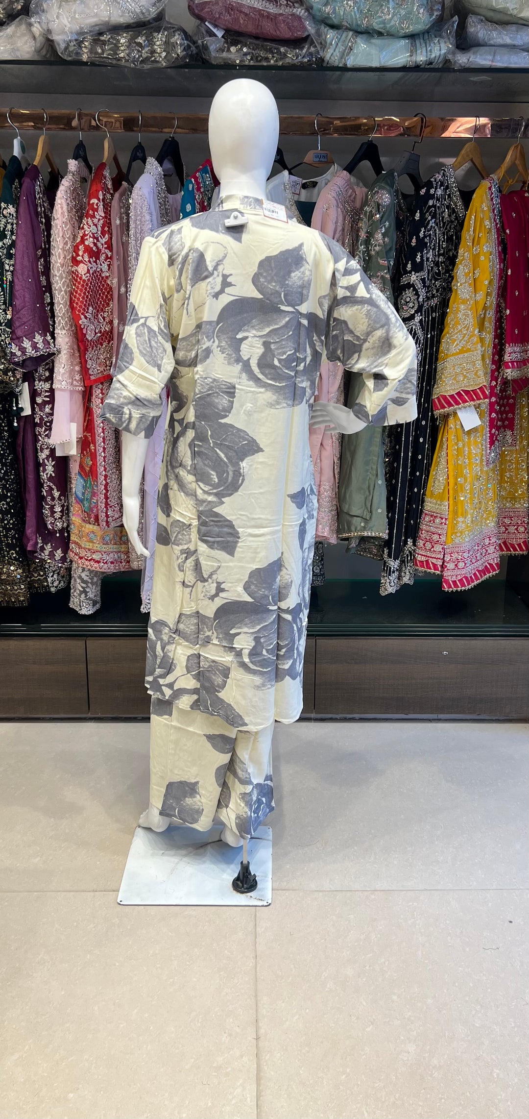 RAYON PRINTED COORD SET - IKHK06