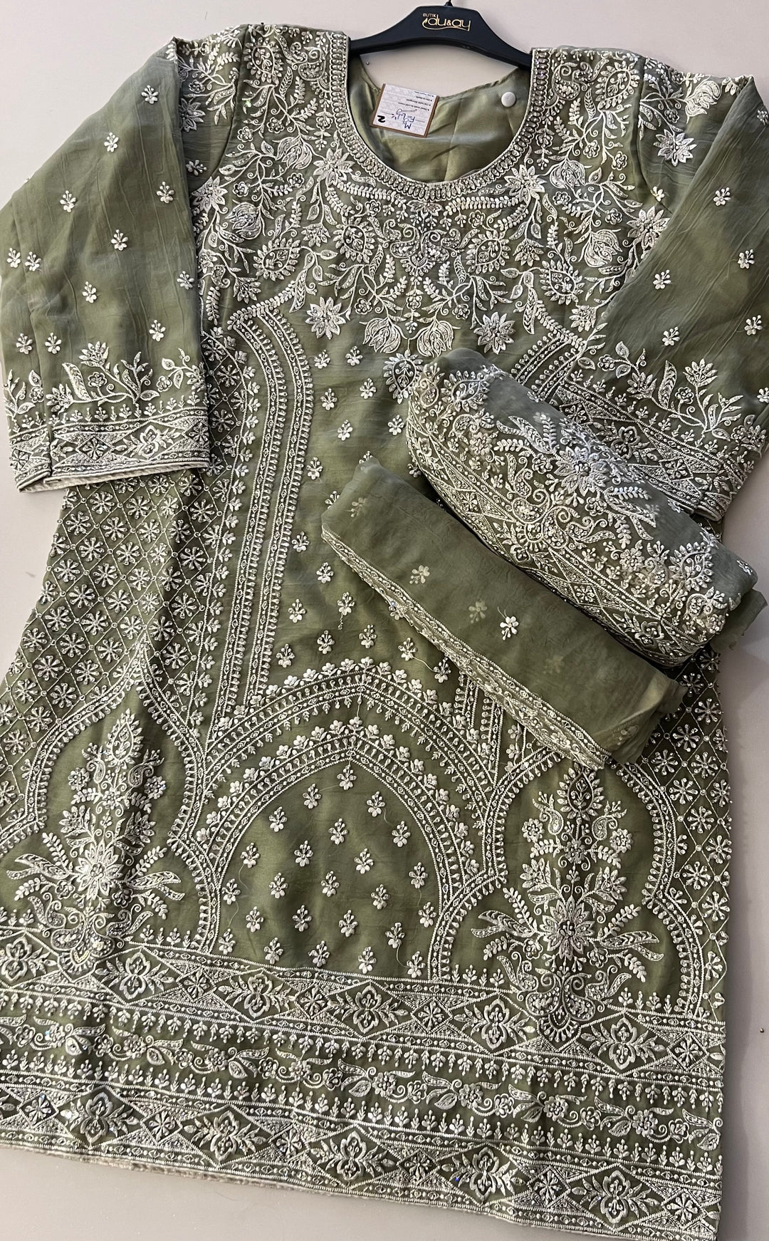 STONE WORK DESIGNER SUIT - MZEJ02