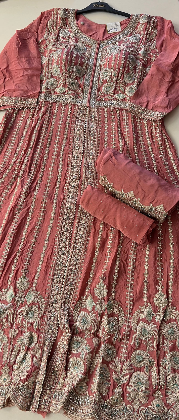 STONE WORK DESIGNER SUIT - MZEJ10