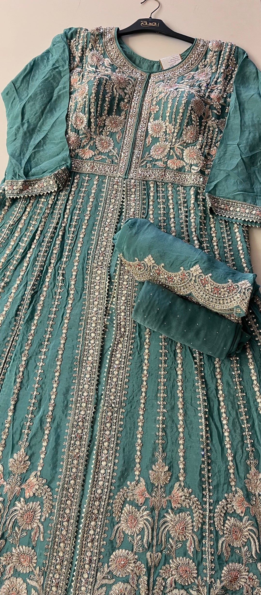 STONE WORK DESIGNER SUIT - MZEJ10