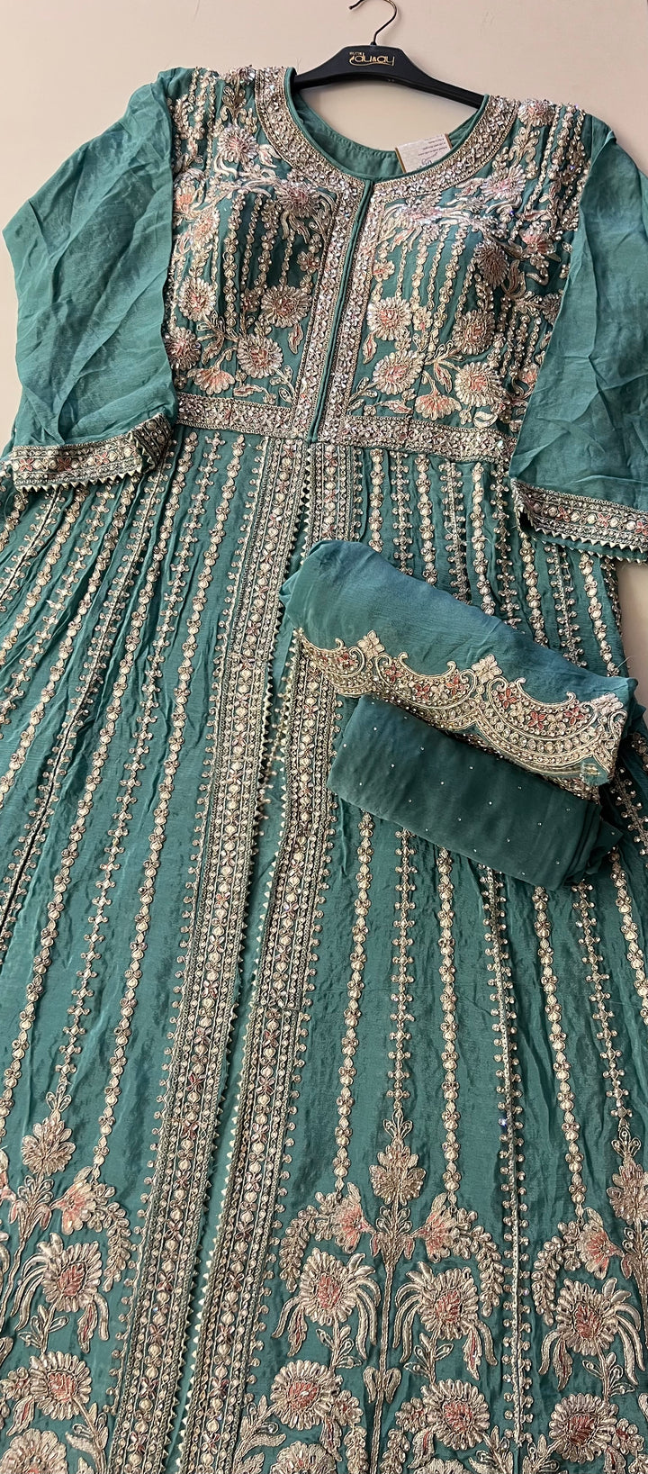 STONE WORK DESIGNER SUIT - MZEJ10