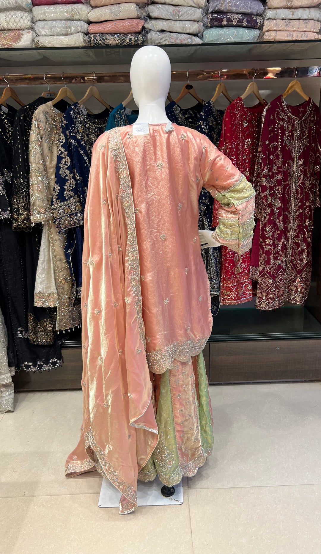 STONE WORK DESIGNER SUIT - MZEJ01