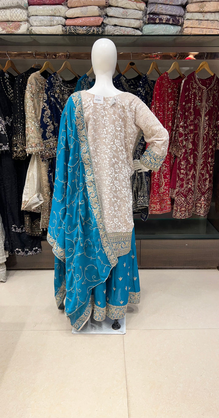 STONE WORK DESIGNER SUIT - MZEJ06