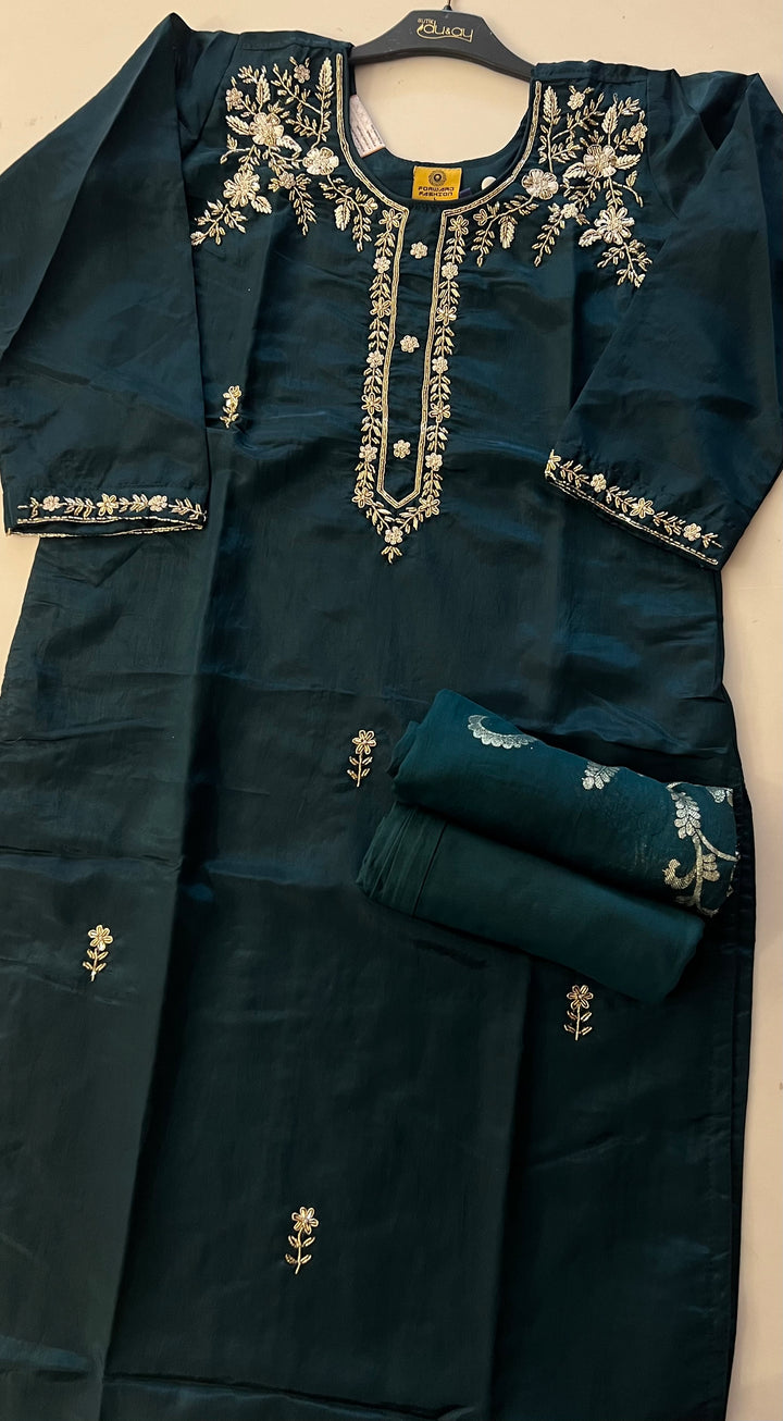 EMBRIDORY WORK DESIGNER SUIT - IKFH04