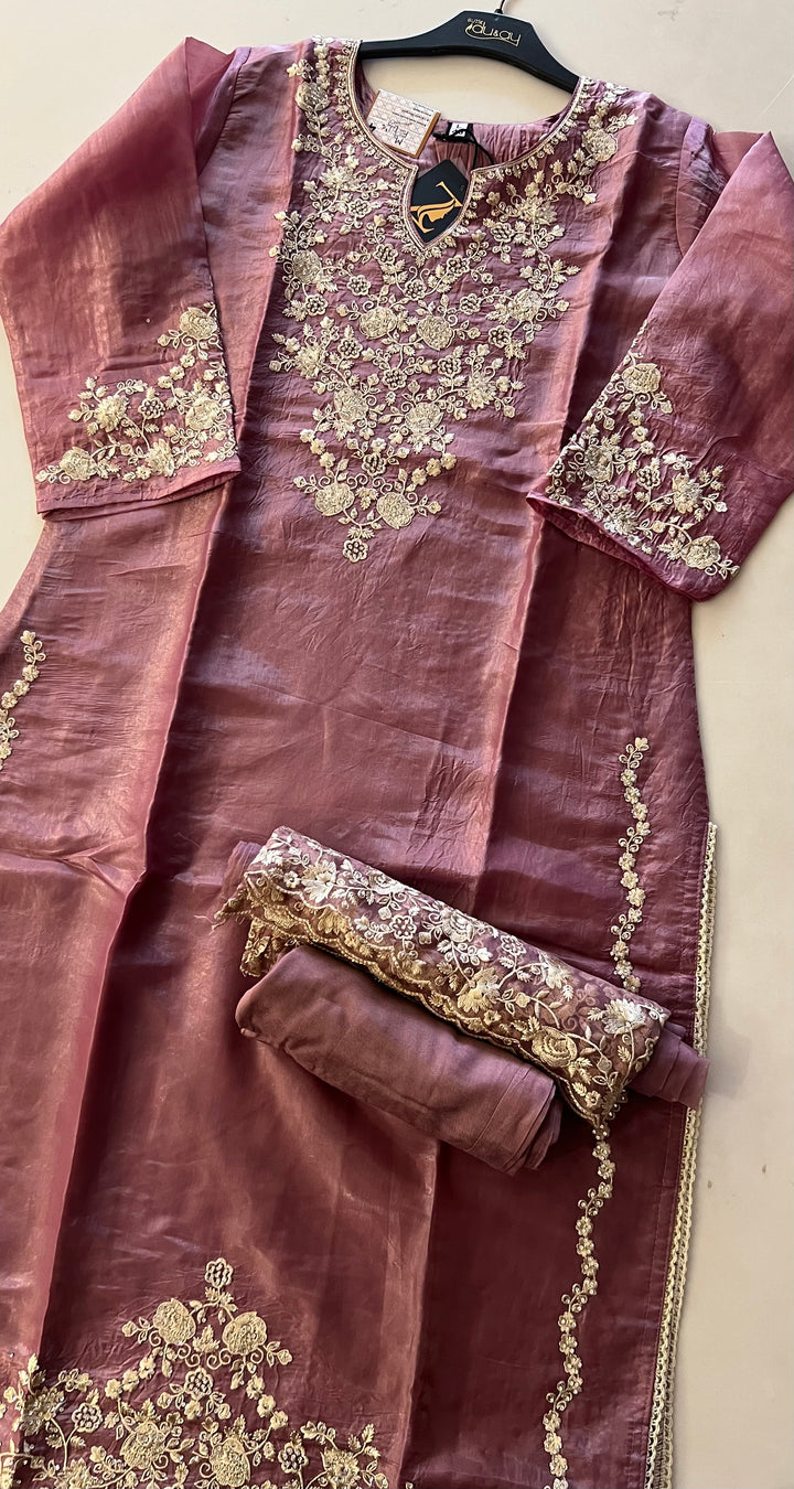 ZARDOSI WORK DESIGNER SUIT - IKFY04