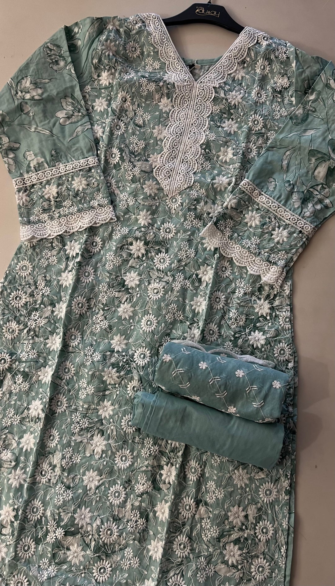 WORK DESIGNER EMBROIDERED SUIT - IKFI01