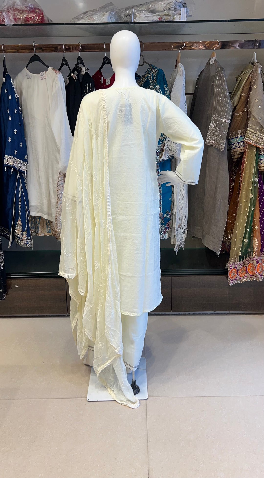 WORK DESIGNER EMBROIDERED SUIT - IKFI03